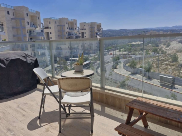 3 Room Apartment with Large porch in Neve Shamir